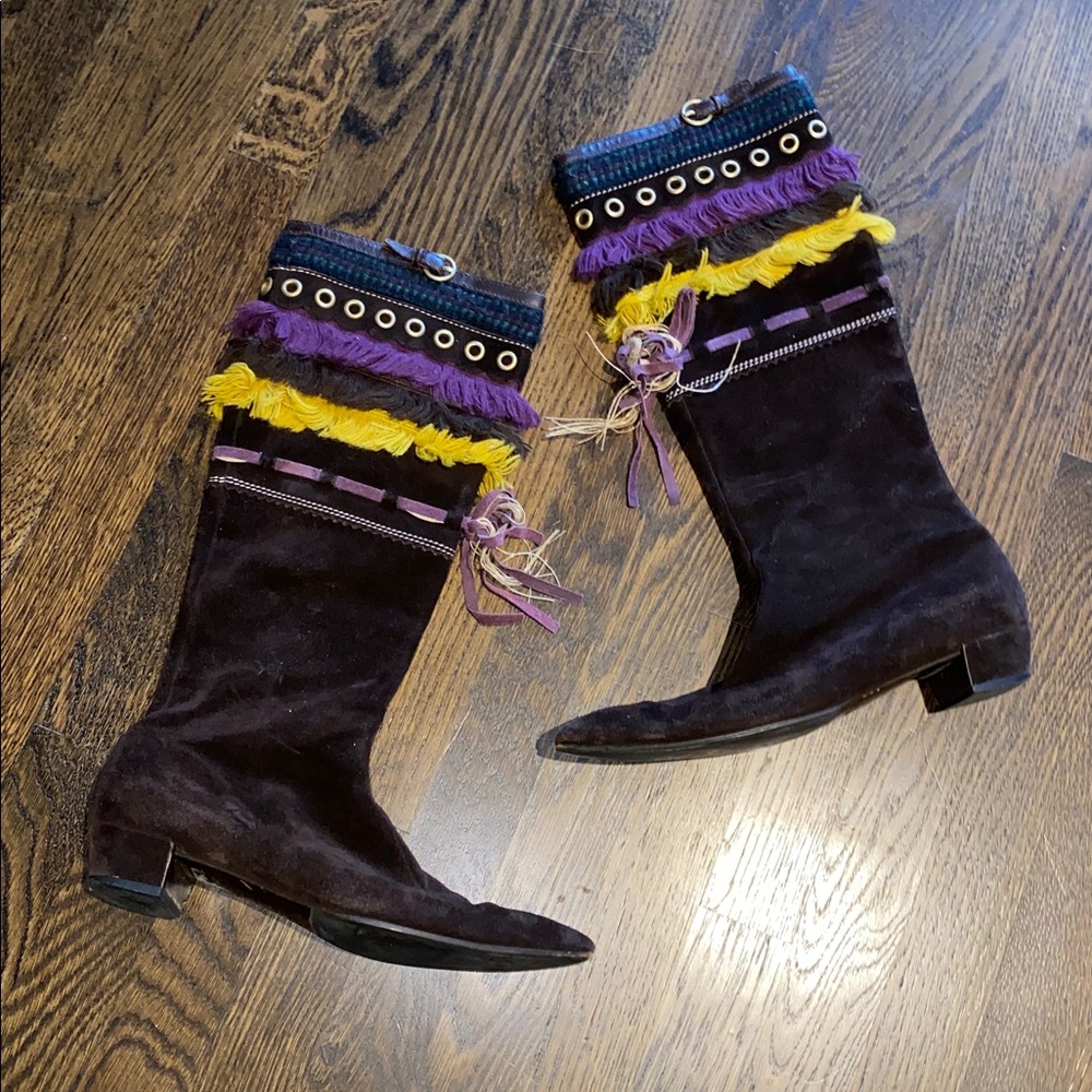 Miu Miu Suede Boots